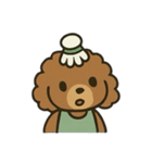 Badminton Dog [No Text]（個別スタンプ：31）