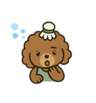 Badminton Dog [No Text]（個別スタンプ：40）