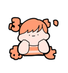 ラグビーすきな男の子（オレンジ）（個別スタンプ：5）