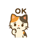 ほのぼの三毛猫スタンプ（個別スタンプ：29）