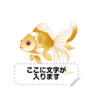 金魚とビー玉  夏のメッセージスタンプ（個別スタンプ：4）