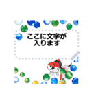 金魚とビー玉  夏のメッセージスタンプ（個別スタンプ：16）