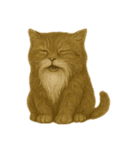 しぶねこ、ひげにゃん1（個別スタンプ：19）