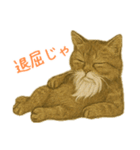 しぶねこ、ひげにゃん1（個別スタンプ：23）