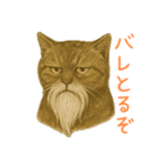 しぶねこ、ひげにゃん1（個別スタンプ：39）