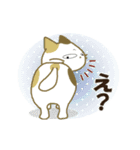 黒ねこの動くみけさん便り・4（個別スタンプ：12）