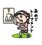 ゴルフ女子 ダジャレ（個別スタンプ：12）