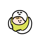 にっこりマンの育児・子育て 動くスタンプ（個別スタンプ：3）