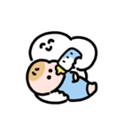 にっこりマンの育児・子育て 動くスタンプ（個別スタンプ：6）
