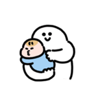 にっこりマンの育児・子育て 動くスタンプ（個別スタンプ：15）