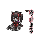 アンデッド動く⚰️ヴァンパイア女子（個別スタンプ：4）
