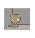 動く！もやもや…3びきのねこ（個別スタンプ：1）