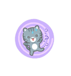 動く！もやもや…3びきのねこ（個別スタンプ：15）