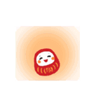 さゆりんの幸福♡動くトキメク笑顔だるま（個別スタンプ：5）