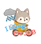 赤ちゃんオオカミの生活 (ベトナム) Ver5（個別スタンプ：7）