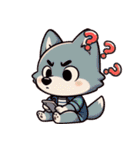 赤ちゃんオオカミの生活 (ベトナム) Ver5（個別スタンプ：18）