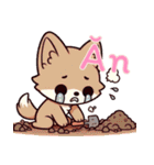 赤ちゃんオオカミの生活 (ベトナム) Ver5（個別スタンプ：27）