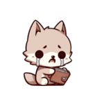 赤ちゃんオオカミの生活 (ベトナム) Ver5（個別スタンプ：35）