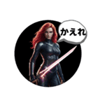 あおるヒーロー（リアル）（個別スタンプ：10）