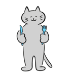 かわいすぎる猫BIGスタンプ（個別スタンプ：5）