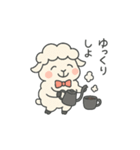 癒やしと元気のふわふわひつじ（個別スタンプ：17）