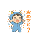 おにちゃん（青）（個別スタンプ：32）