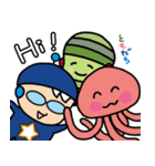 謎の宇宙人チーロ（個別スタンプ：24）