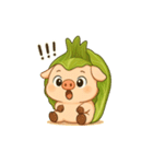 だいこんぶたの甘えんぼ日常（個別スタンプ：2）