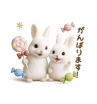毎日使える♡うさぎの敬語（個別スタンプ：11）