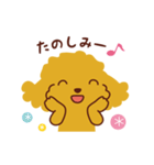 トイプードル_ハッピーな日々（個別スタンプ：26）