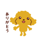 トイプードル_ハッピーな日々（個別スタンプ：37）