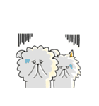 トイプーとポメチワの使えるスタンプ（個別スタンプ：10）