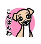 【フォーン3】1年中使える♡パピーイタグレ（個別スタンプ：3）