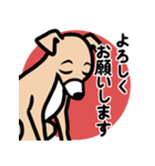 【フォーン3】1年中使える♡パピーイタグレ（個別スタンプ：9）