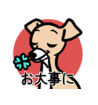 【フォーン3】1年中使える♡パピーイタグレ（個別スタンプ：23）