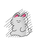 汎用性が高いうさぎちゃんのスタンプ5（個別スタンプ：34）