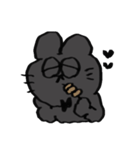 ●くろぴょんのいろいろスタンプ（個別スタンプ：26）