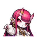 鬼の娘の日常（個別スタンプ：2）