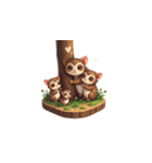2.5D - ミックス動物園 2（個別スタンプ：10）