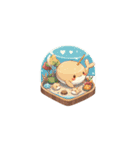 2.5D - ミックス動物園 2（個別スタンプ：11）