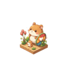2.5d ハムスターファミリー（個別スタンプ：4）