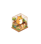 2.5d ハムスターファミリー（個別スタンプ：11）