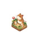 2.5d ハムスターファミリー（個別スタンプ：24）