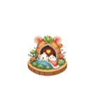 2.5d ハムスターファミリー（個別スタンプ：27）