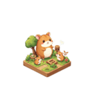 2.5d ハムスターファミリー（個別スタンプ：30）