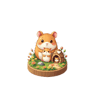 2.5d ハムスターファミリー（個別スタンプ：35）