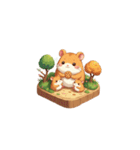 2.5d ハムスターファミリー（個別スタンプ：36）