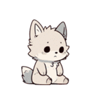 赤ちゃんオオカミの生活 (にほんご) Ver5（個別スタンプ：37）