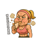 暴走フィットネス女子コーチ（個別スタンプ：8）