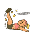 暴走フィットネス女子コーチ（個別スタンプ：16）